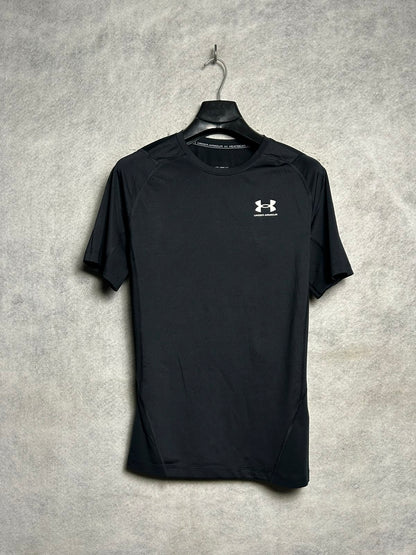 Under Armour Heat Gear Black Round Neck - XXL