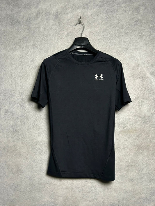 Under Armour Heat Gear Black Round Neck - XXL