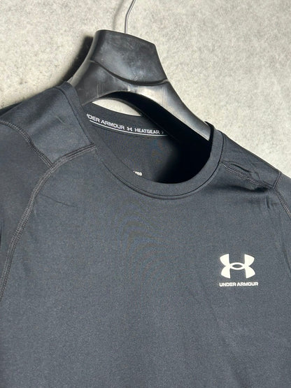 Under Armour Heat Gear Black Round Neck - XXL