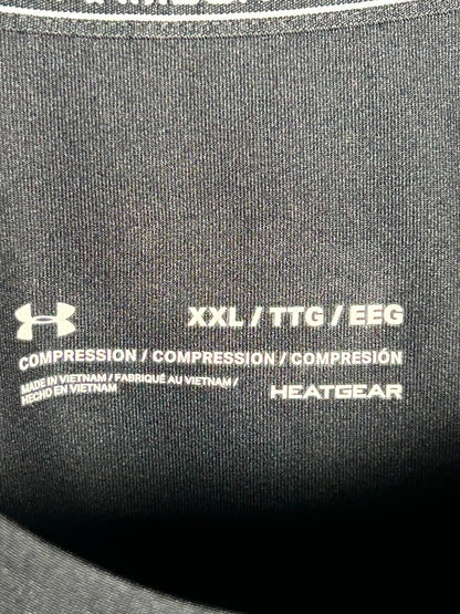 Under Armour Heat Gear Black Round Neck - XXL