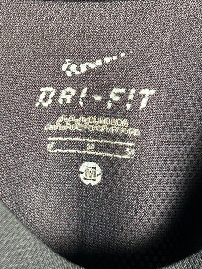 Nike Dri Fit Black Round Neck - Medium