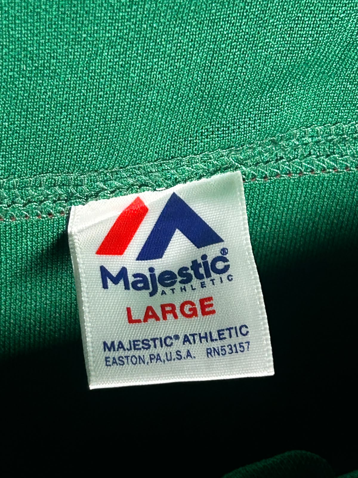 Majestic Big Logo Tohoku Green - Large