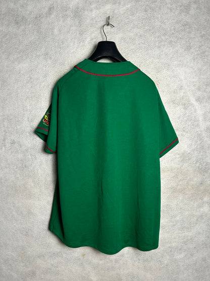 Majestic Big Logo Tohoku Green - Large
