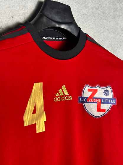 Adidas Aeoready Red Round Neck - Small