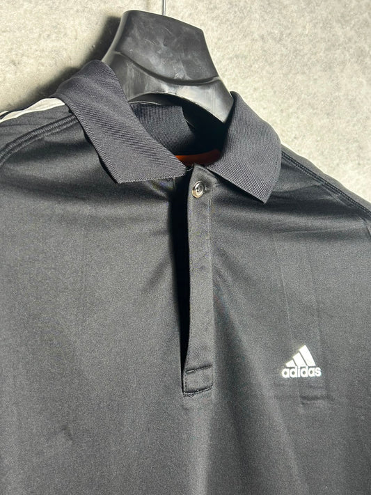 Adidas Black Polo - Medium