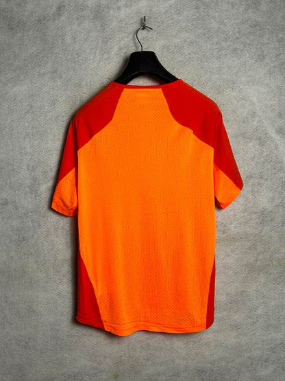 Nike Dri Fit Orange Round Neck - XL