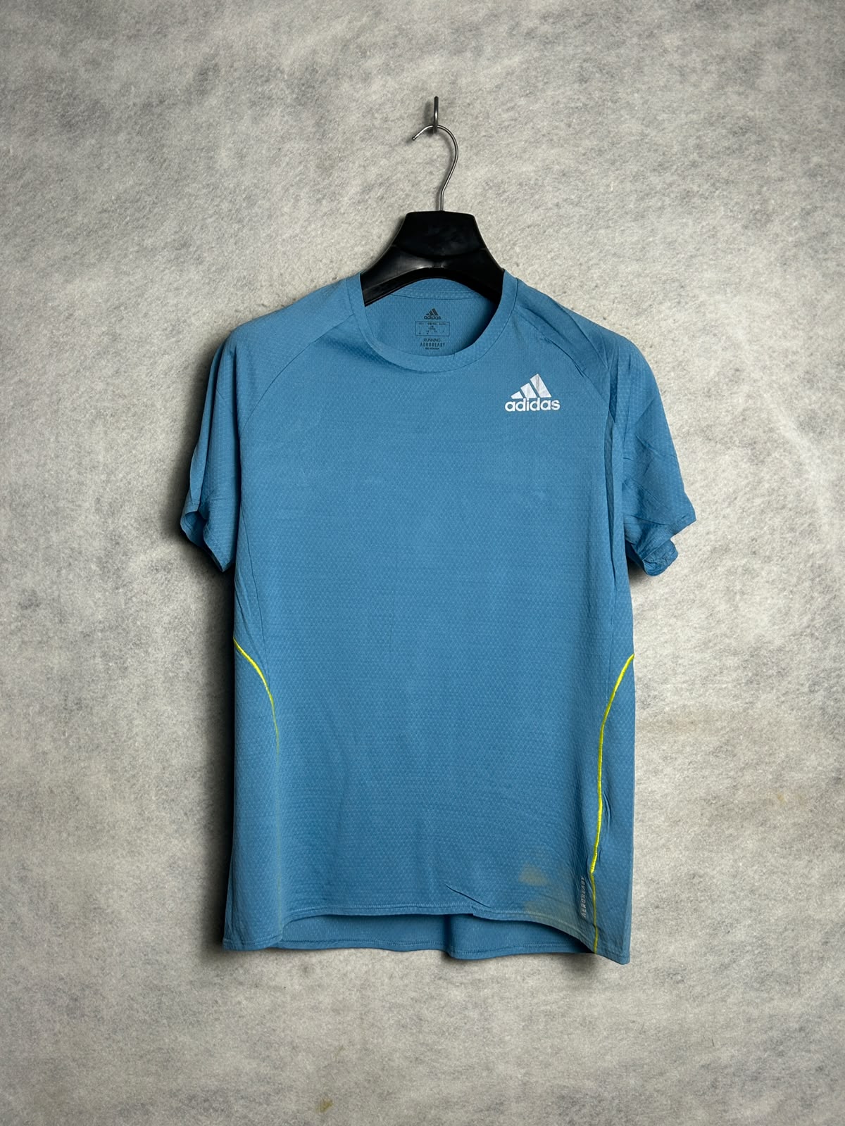Adidas Aeroready Blue Round Neck - Medium