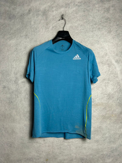 Adidas Aeroready Blue Round Neck - Medium