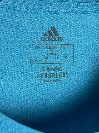 Adidas Aeroready Blue Round Neck - Medium