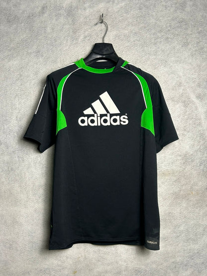 Adidas Big Logo Black Round Neck - Large