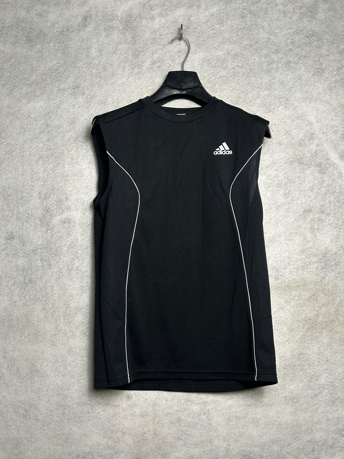 Adidas Climacool Black Round Neck - Medium