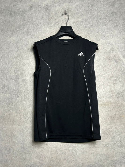 Adidas Climacool Black Round Neck - Medium