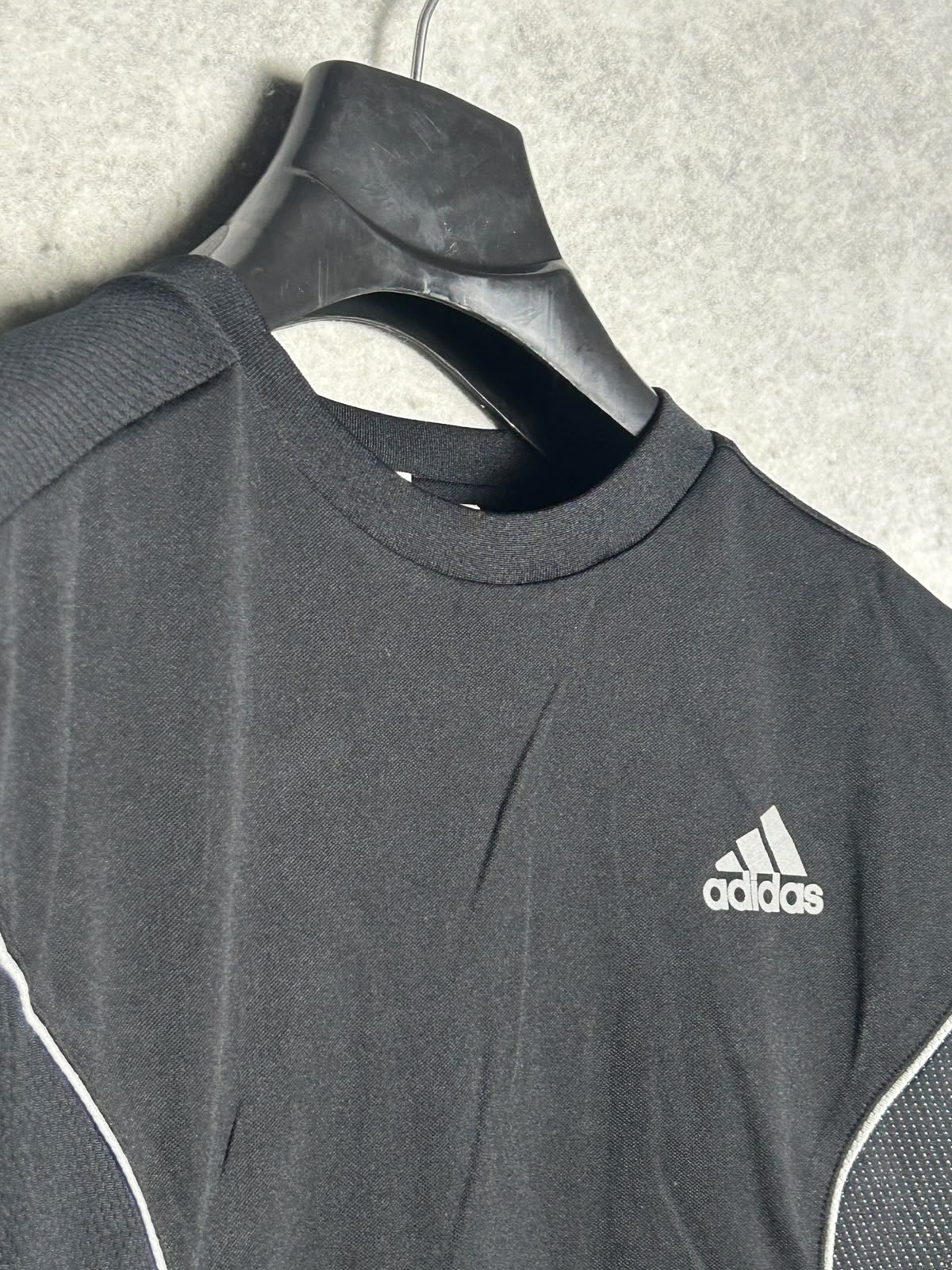 Adidas Climacool Black Round Neck - Medium
