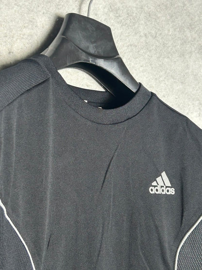 Adidas Climacool Black Round Neck - Medium
