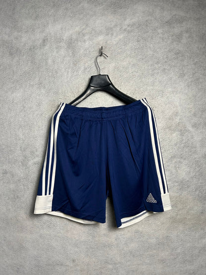 Adidas Blue With White Strips - Large