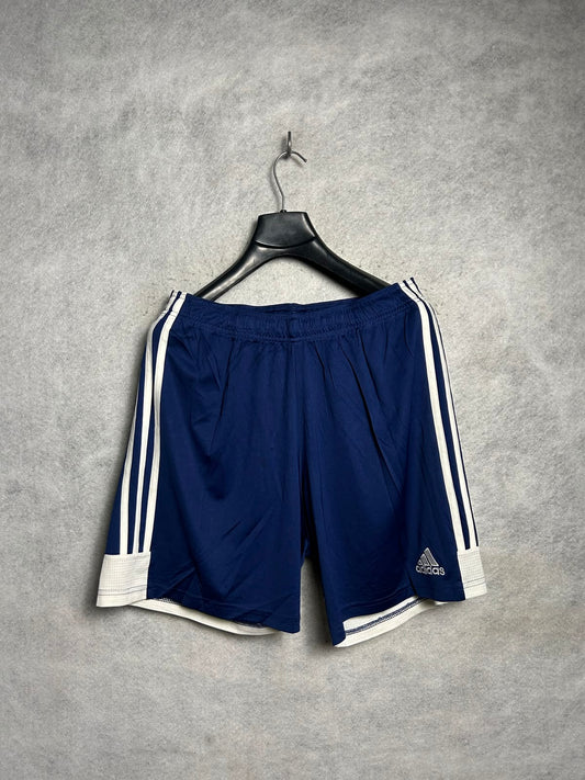 Adidas Blue With White Strips - Large