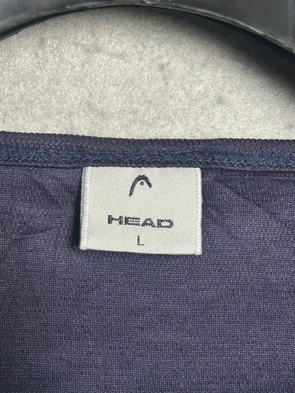Head Blue Round Neck - Large