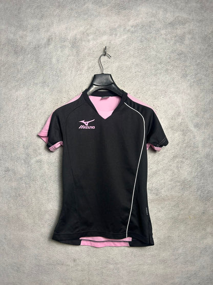 Mizuno Black And Pink V Neck - O