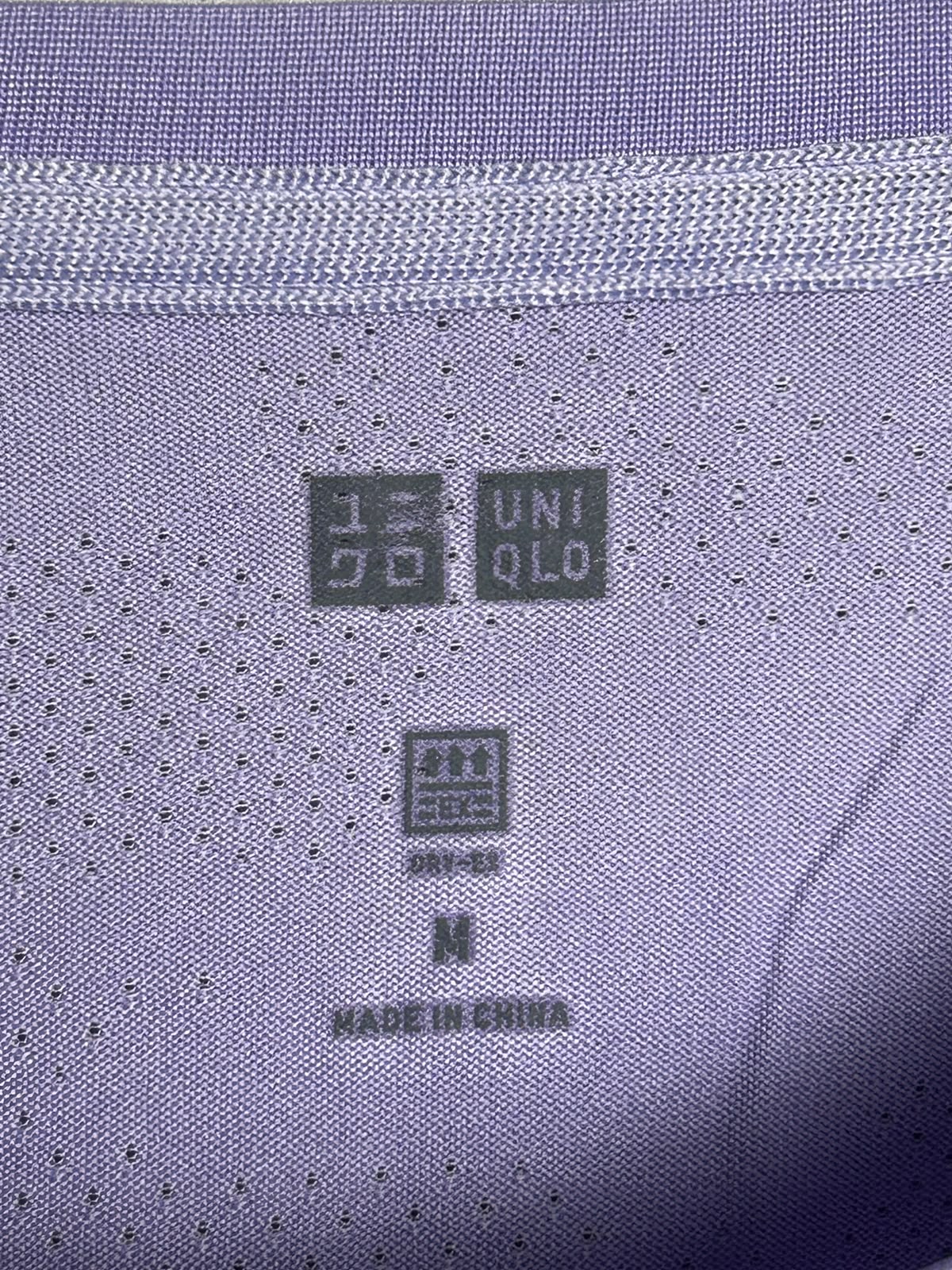 UNIQLO Purple Round Neck - Medium