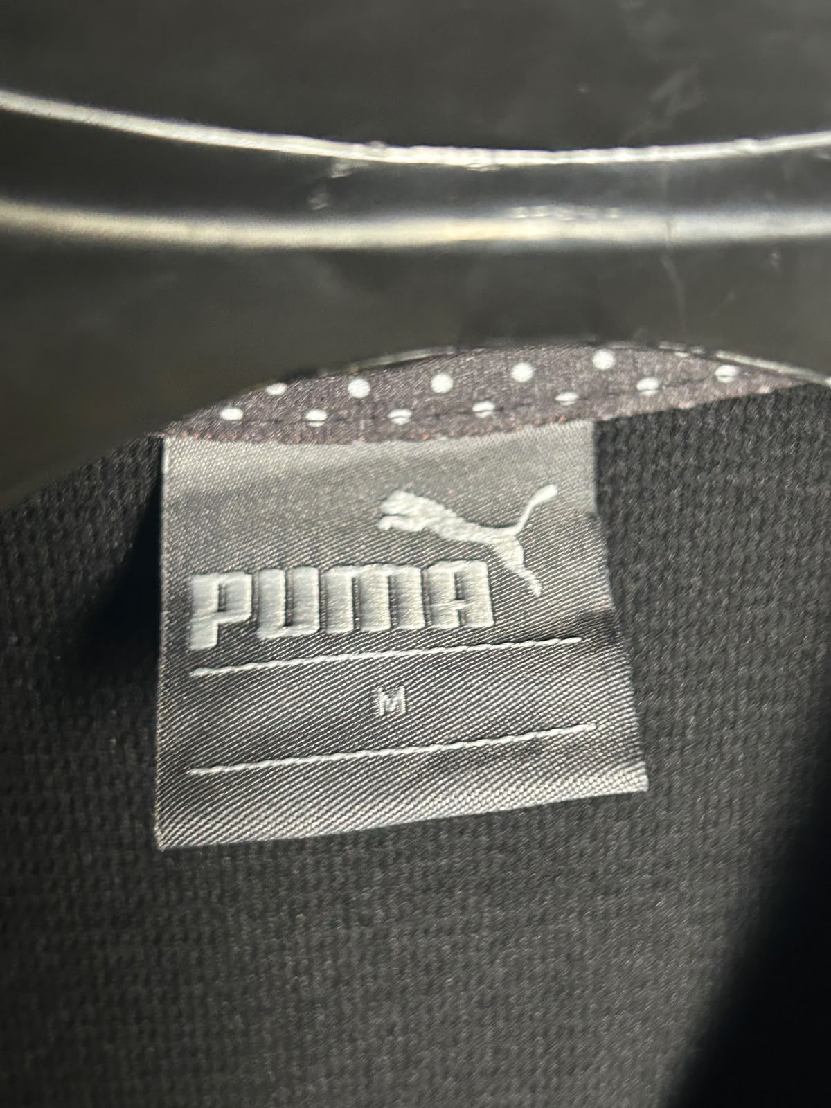Puma Black Full Sleeves Zip Uper Black - Medium