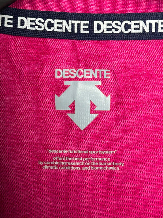 Descente V Neck Pink - Medium