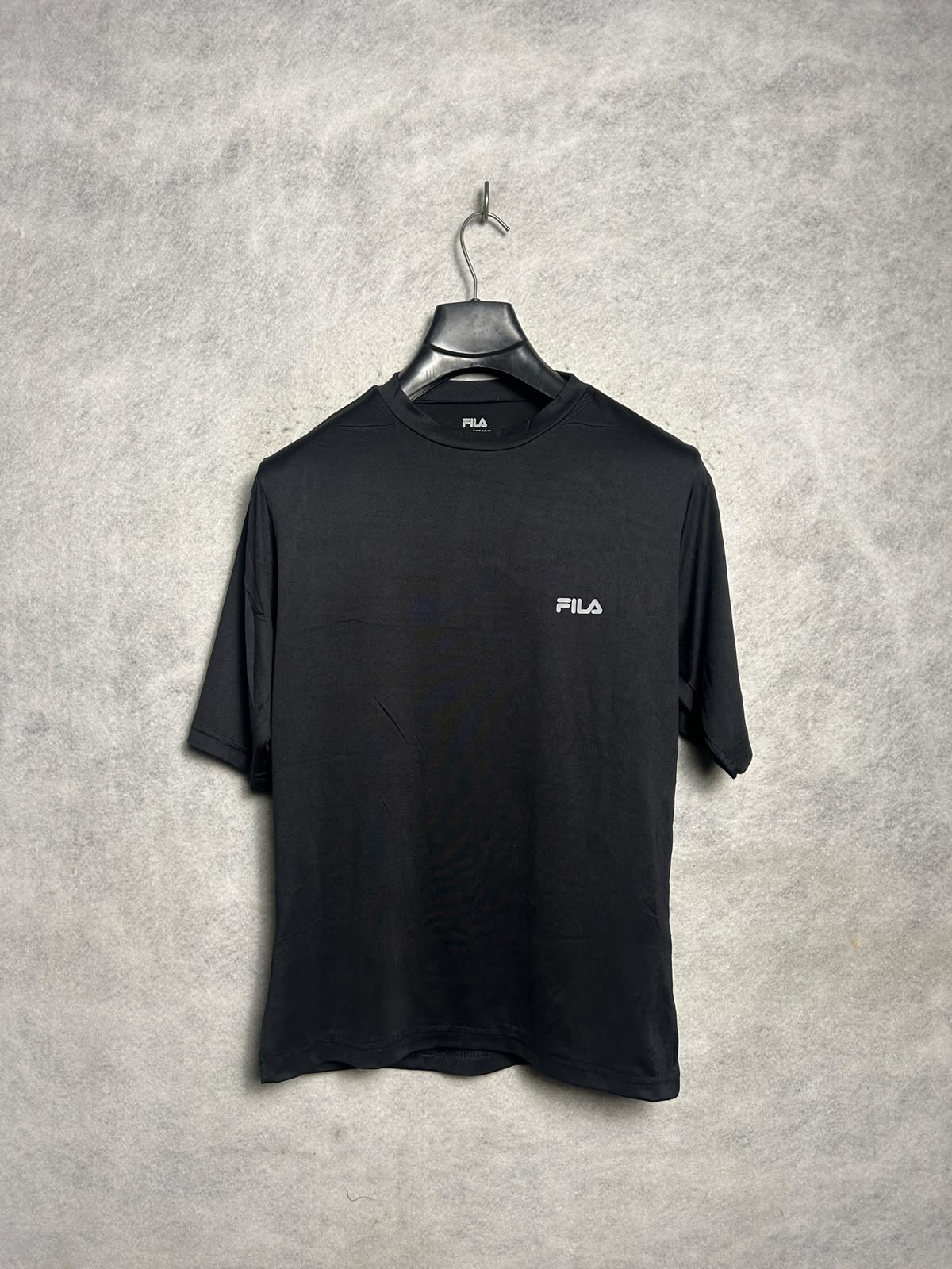 Fila Black Round Neck - Large