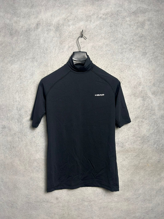 Head Black Round Neck - Medium