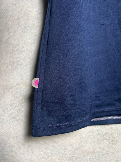 Kappa Big Logo Round Neck Blue - Medium