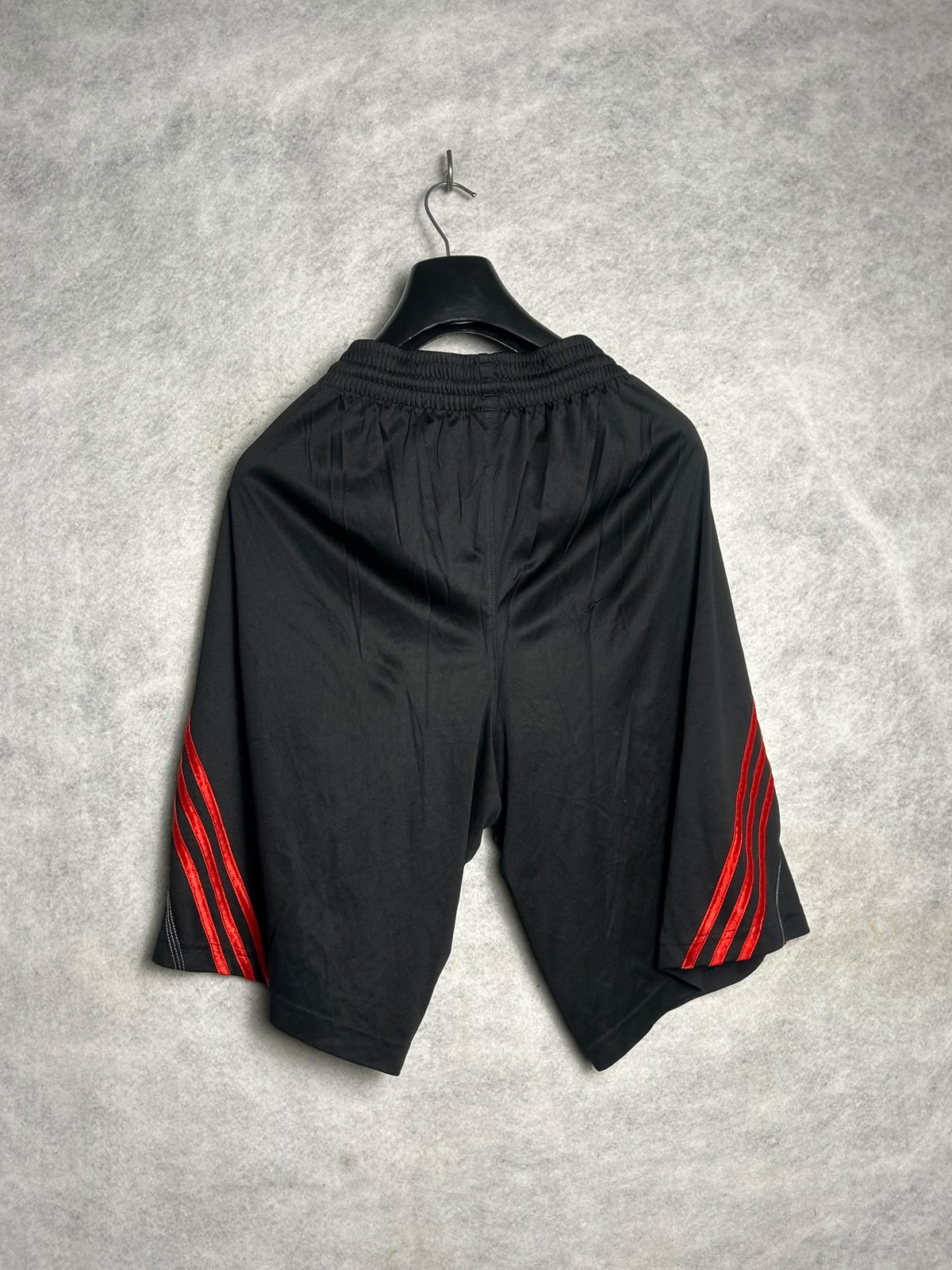 Adidas Black With Red Strips - Small