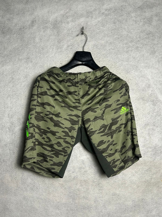Adidas Army Green Printed - Small