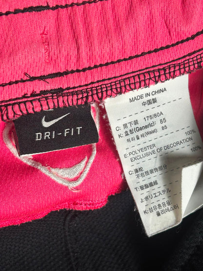 Nike Dri Fit Black With Pink - Large