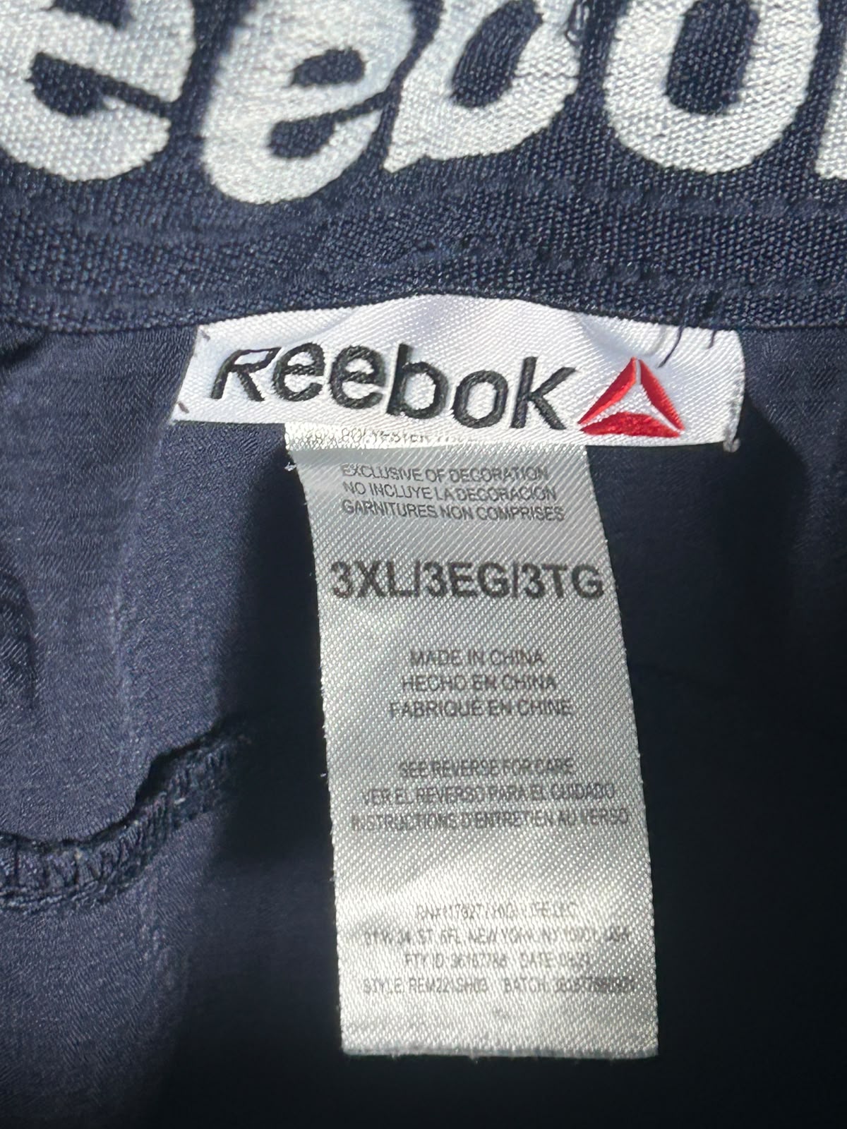 Reebok Blue - 3XL