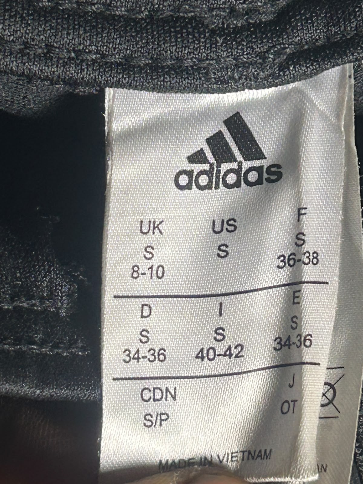 Adidas Black - Small
