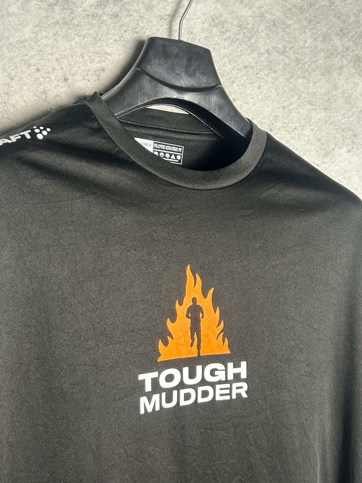 Tough Mudder Black Round Neck - Large