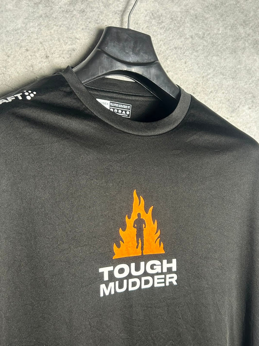 Tough Mudder Black Round Neck - Large