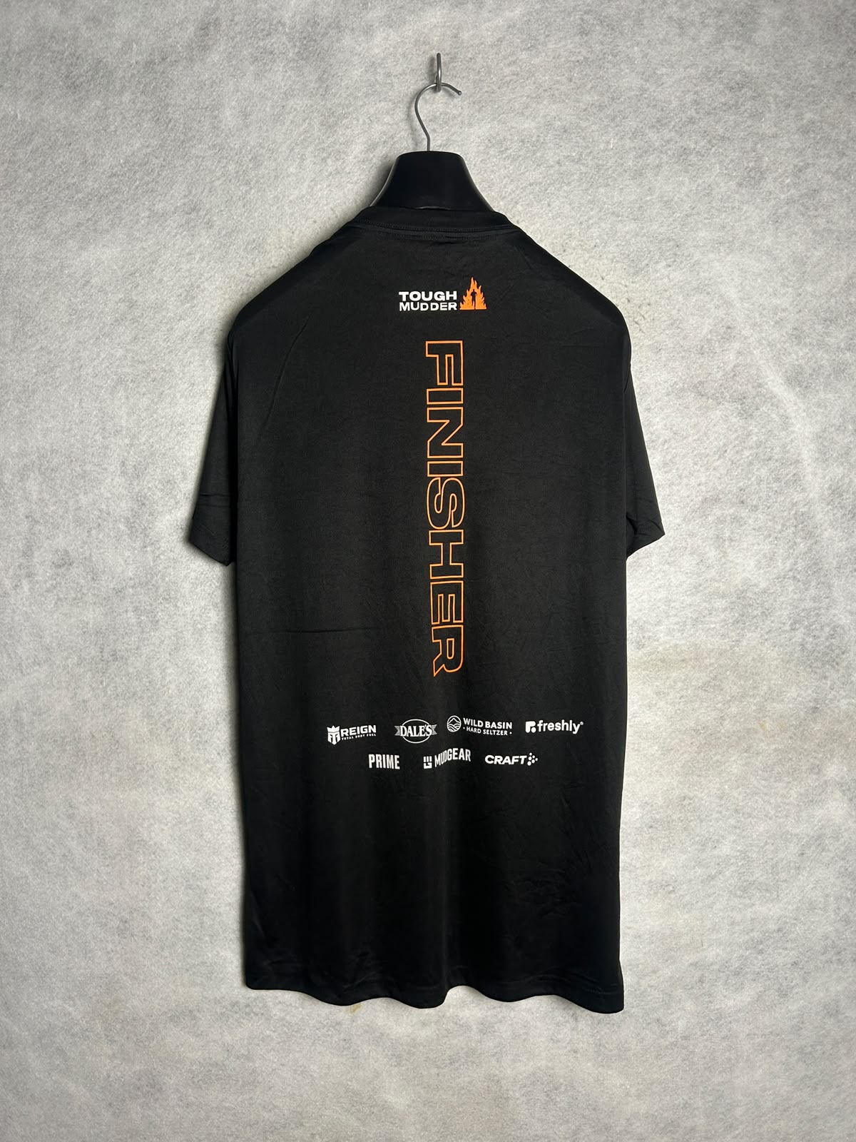 Tough Mudder Black Round Neck - Large