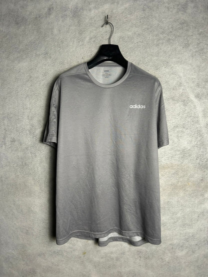 Adidas Climalite Grey Round Neck - XL