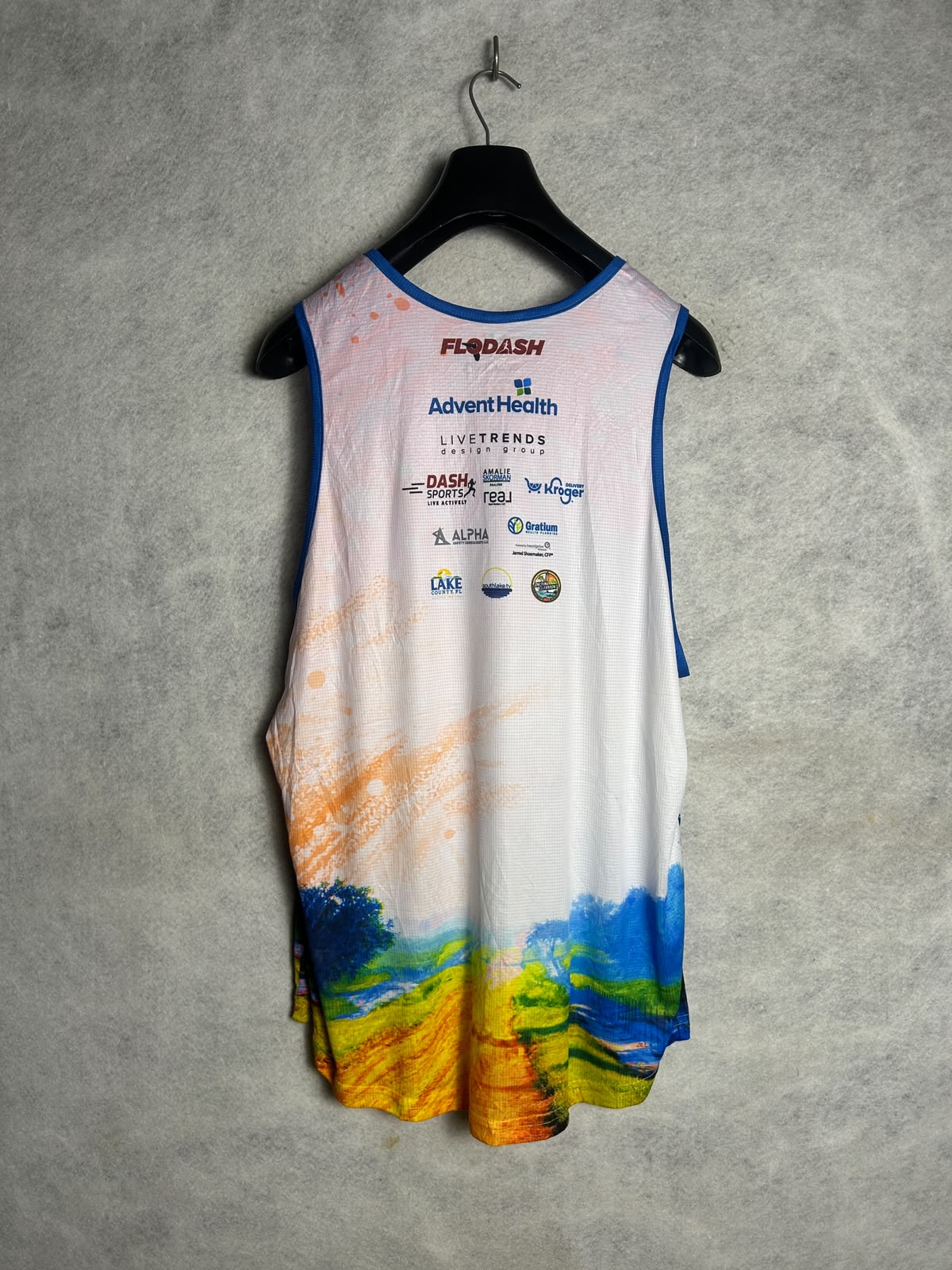 Racing Big Logo Singlet - XL
