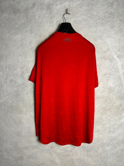Under Armour Red Round Neck - XL