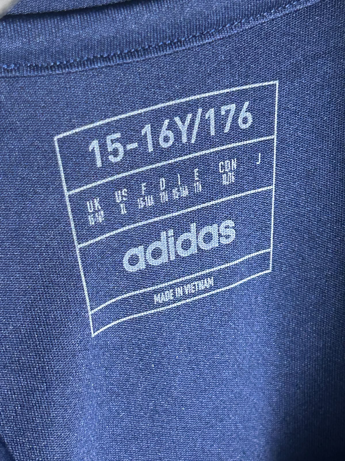 Adidas Blue Round Neck - XL