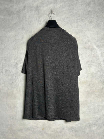 Adidas Big Logo Black Round Neck - XL