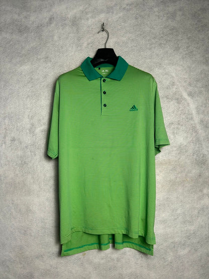 Adidas Climalite Polo Green -Large