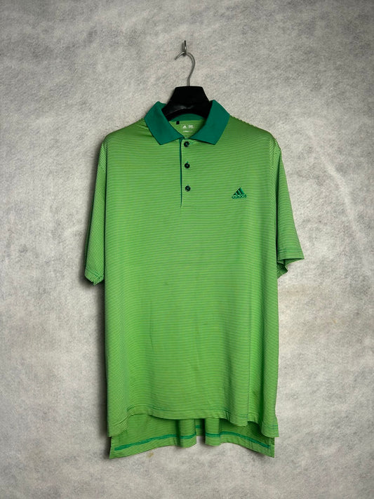 Adidas Climalite Polo Green -Large