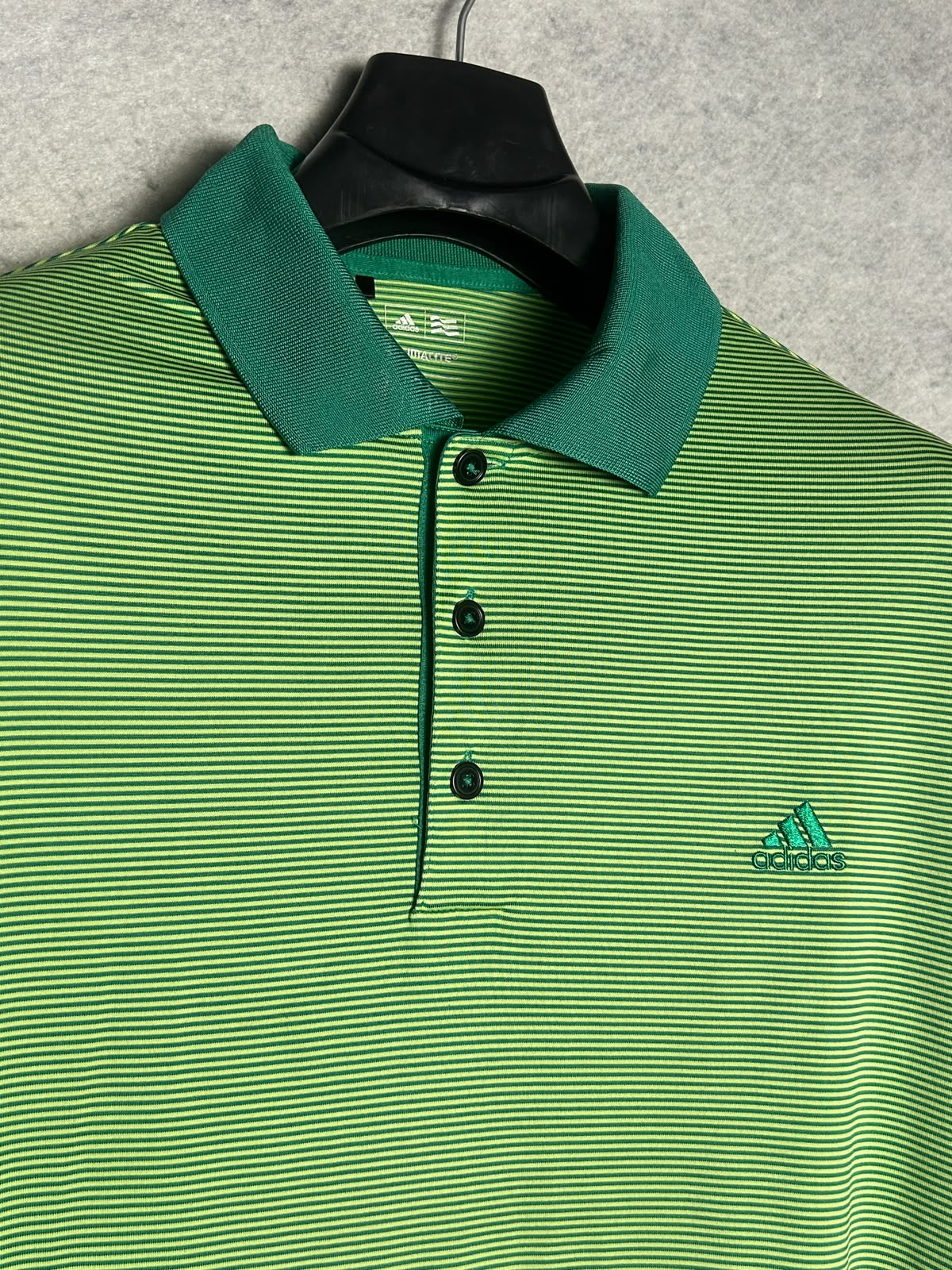 Adidas Climalite Polo Green -Large