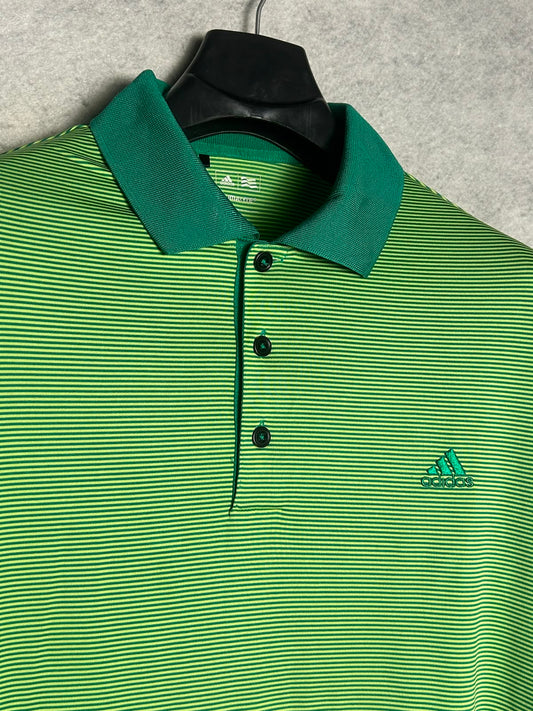 Adidas Climalite Polo Green -Large