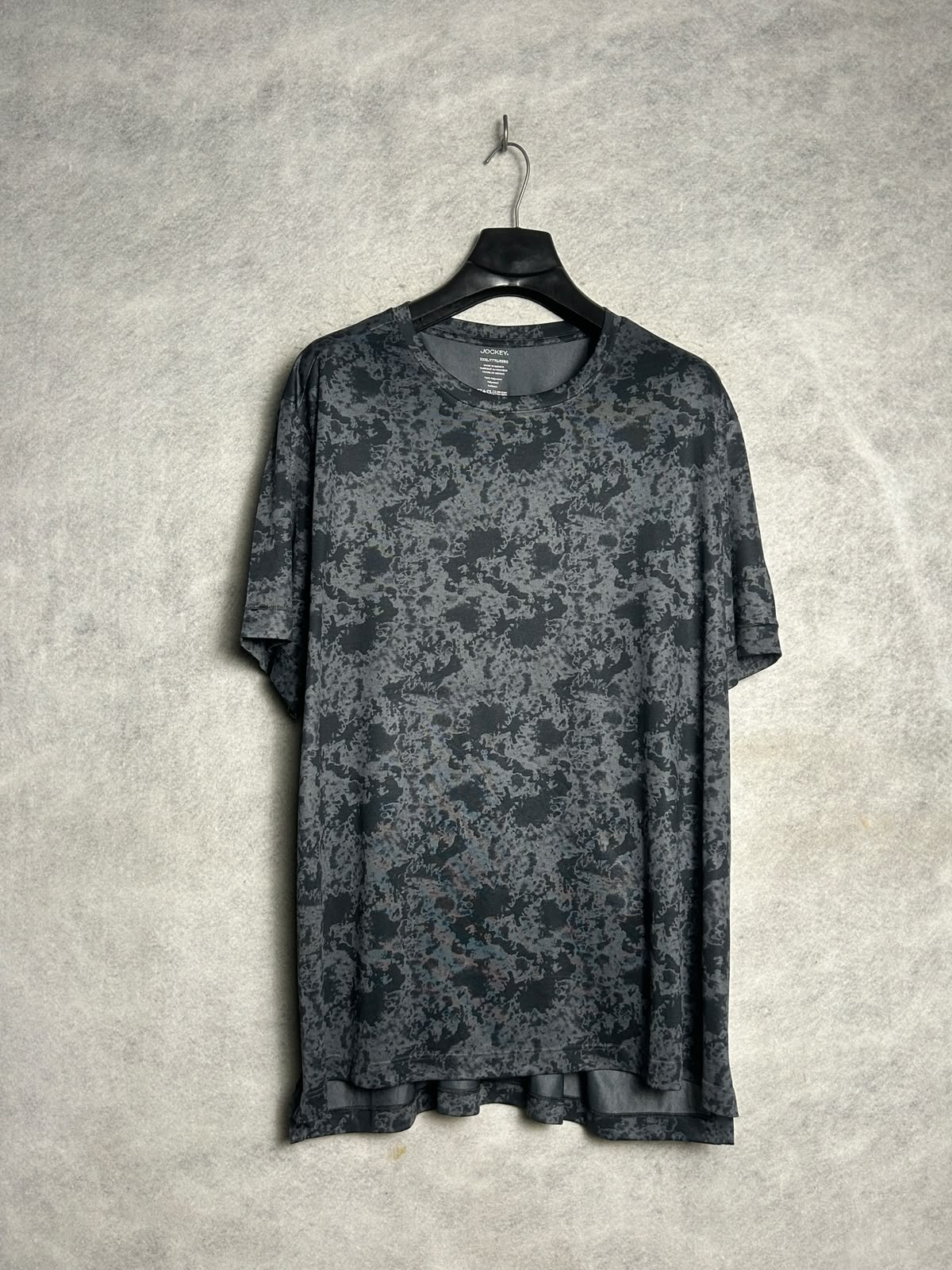 Jockey Printed Grey Round Neck - 3XL