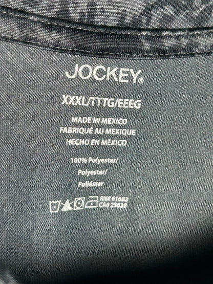 Jockey Printed Grey Round Neck - 3XL