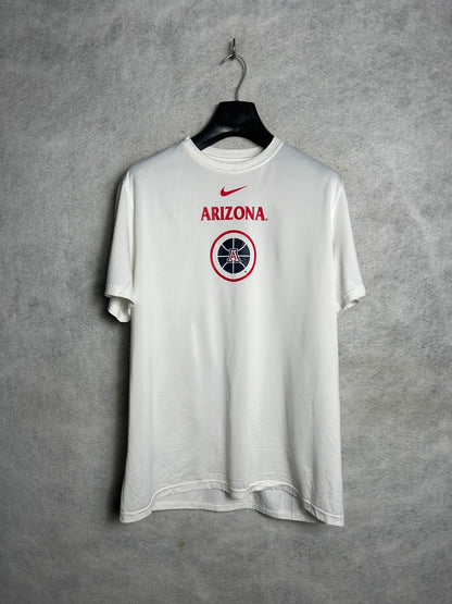 The Nike Tee Dri Fit White Round Neck - Large