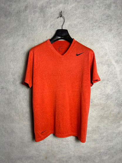 Nike Dri Fit V Neck Red - Medium