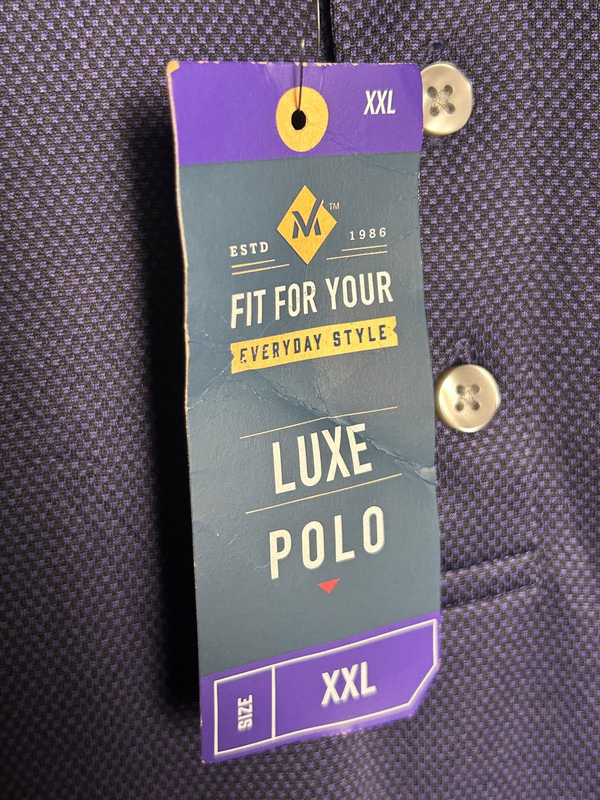 Member's Mark Luxe Polo - XXL